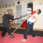 SIFU ALDO PRACTICING WEAPONS